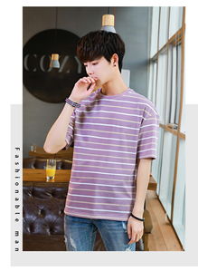 夏日新潮穿搭 壹愷MDT8013短袖T恤引領(lǐng)青少年時(shí)尚潮流